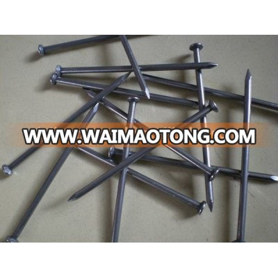 Construction pure raw material 4inch common iron wire wood nails with good price from alibaba China Supplier in Linyi factory